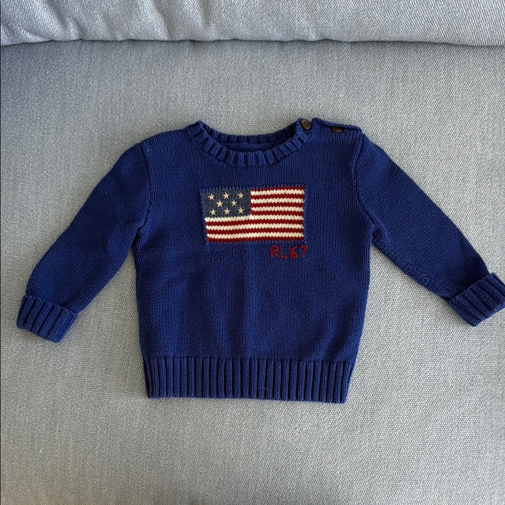 Polo by Ralph Lauren American Flag Sweater